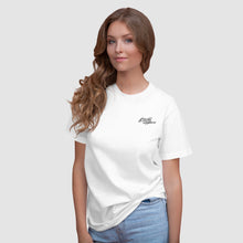 Load image into Gallery viewer, Embroidered lady&#39;s Fishing Tee